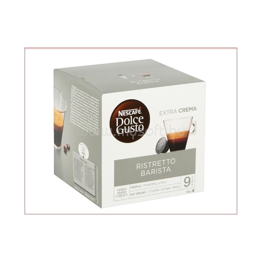 DOLCE GUSTO Kávékapszula Nescafé Ristretto Barista 16db/doboz