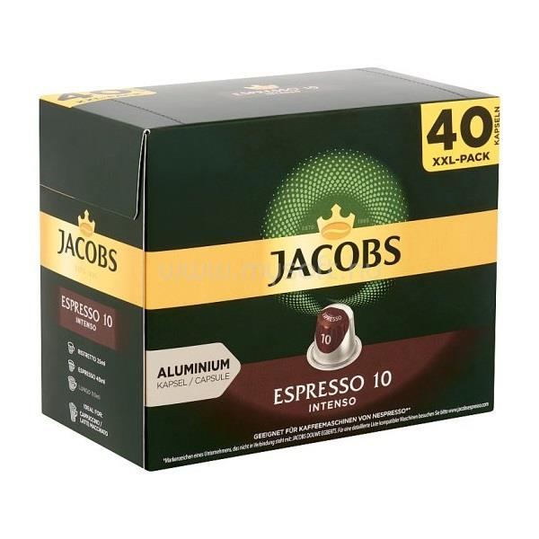 DOUWE EGBERTS Jacobs Espresso 10 Intenso 40 db kávékapszula