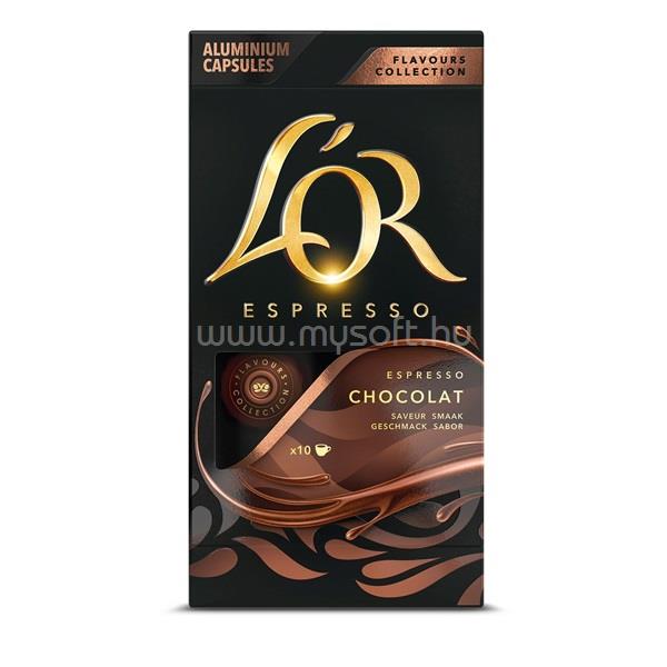 DOUWE EGBERTS L`OR csokoládé ízesítésű 10db kávékapszula