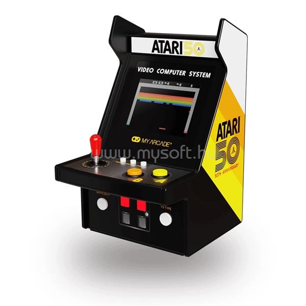 DREAMGEAR My Arcade DGUNL-7013 Atari Micro Player Pro Portable Retro Arcade 6.75" hordozható játékkonzol