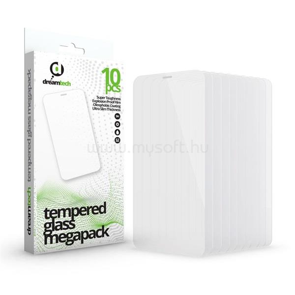 DREAMTECH 124818 Galaxy A22 4G MEGAPACK 10 db üveg kijelzővédő fólia