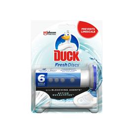 DUCK WC öbíltő korong zselés 36 ml Fresh Discs DuckR Eukaliptusz DUCK_44279 small