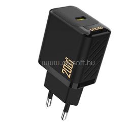DUDAO DUDAO A26 hálózati töltő Type-C aljzat 20W, PD gyorstöltő, FEKETE GP-190543 small