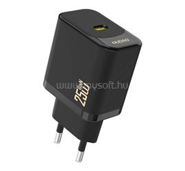DUDAO DUDAO A27 hálózati töltő Type-C aljzat 25W, PD gyorstöltő, FEKETE GP-190545 small