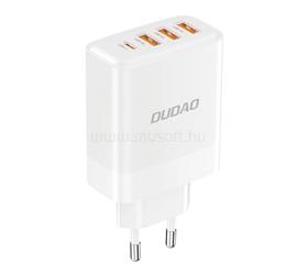DUDAO DUDAO A5HEU hálózati töltő 3 USB+Type-C aljzat 20W, PD gyorstöltő 3.0, FEHÉR GP-190571 small