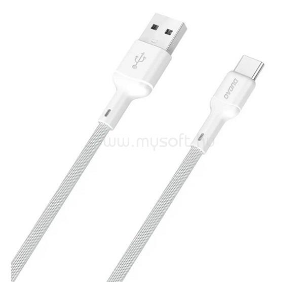 DUDAO DUDAO L9T adatkábel USB - Type-C, 100cm, FEHÉR