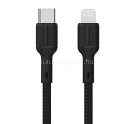 DUDAO iPhone 14 Plus / 14 Pro Max / 14 Pro DUDAO L9X adatkábel Type-C - lightning, 200cm, FEKETE GP-193572 small