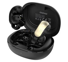 DUDAO U20 PRO bluetooth fülhallgató SZTEREO (v5.4, TWS, fülre csíptethető, mikrofon + töltőtok) FEKETE GP-190717 small