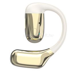 DUDAO U4PRO bluetooth fülhallgató MONO (v5.3, TWS, fülre akasztható, mikrofon, IPX5 + töltőtok) BÉZS/ARANY GP-190575 small