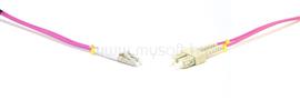 DUPLEX patch kábel  2 x SC/UPC + 2 x LC/UPC csatlakozóval, 3mm core 50/12 FPC-LCU-SCU-OM4-2M-D small