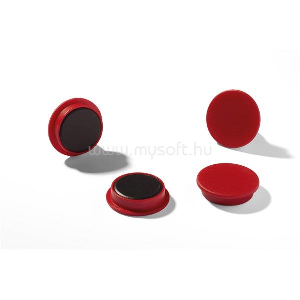 DURABLE 32mm 4db piros mágnes