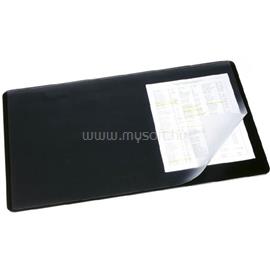 DURABLE 530x400mm áttetsző fedlappal fekete asztali könyöklő DURABLE_720201 small