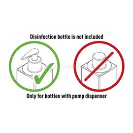 DURABLE Adagoló állomás kézfertőtlenítőhöz, állványos Durable, fehér DURABLE_DU589102 small