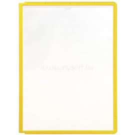 DURABLE Bemutatótábla panel, A4, 5 db/csomag,  Sherpa sárga DURABLE_560604 small