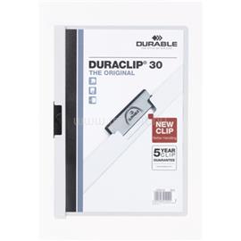 DURABLE Duraclip A4 30lapos fehér clip-mappa DURABLE_220002 small