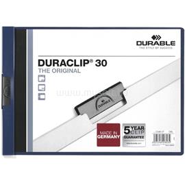 DURABLE Duraclip A4 30lapos sötétkék fekvő clip-mappa DURABLE_224607 small