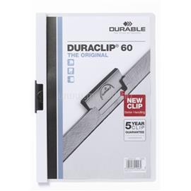 DURABLE Duraclip A4 60lapos fehér clip-mappa DURABLE_220902 small