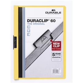 DURABLE Duraclip A4 60lapos sárga clip-mappa DURABLE_220904 small