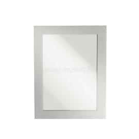 DURABLE Infókeret A5, öntapadó 2 db/csomag, Duraframe ezüst DURABLE_DU487123 small