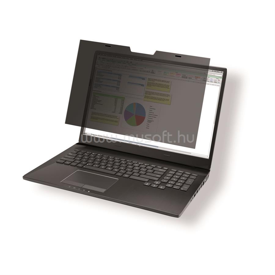 DURABLE Monitorszűrő, betekintésvédelemmel, Magnetic 11,6`