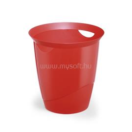 DURABLE Papírkosár 16l, Trend, áttetsző piros DURABLE_DU1701710003 small