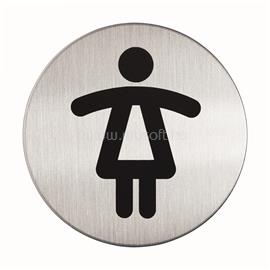 DURABLE Picto átm. 83 mm Női WC piktogram DURABLE_490423 small
