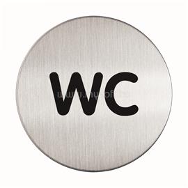 DURABLE Picto átm. 83 mm WC piktogram DURABLE_490723 small