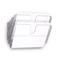 DURABLE Prospektustartó A4, Flexiplus 2 db/csomag, áttetsző DURABLE_66959 small