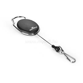 DURABLE Style jojós karabineres 1db fekete névkitűző tartó DURABLE_832701 small