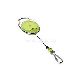 DURABLE Style jojós karabineres 1db sárga névkitűző tartó DURABLE_832704 small