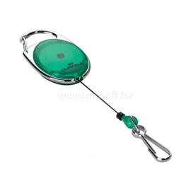 DURABLE Style jojós karabineres 1db zöld névkitűző tartó DURABLE_832705 small