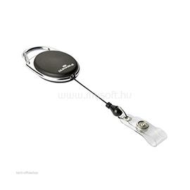 DURABLE Style jojós patentos 1db fekete névkitűző tartó DURABLE_832401 small