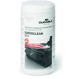 DURABLE SUPERCLEAN BOX 100 műanyag felületre tisztítókendő DURABLE_570802 small