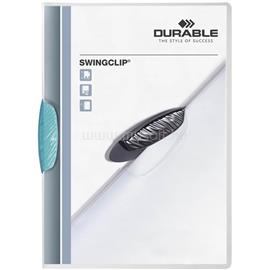 DURABLE Swingclip A4 30 lapos világos kék clip-mappa DURABLE_226014 small