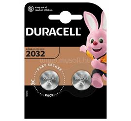 DURACELL gombelem (CR2032, 3V, lítium) 2db/csomag DL2032 small