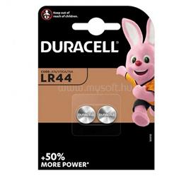 DURACELL gombelem LR44, alkáli, 2db/csomag LR44B2 small