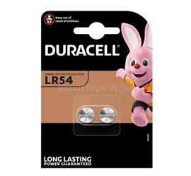 DURACELL gombelem (LR54, 1.5V, alkáli) 2db/csomag LR54 small