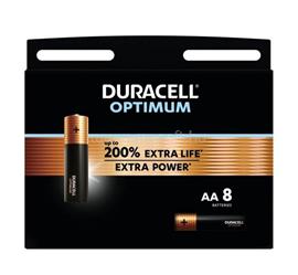 DURACELL OPTIMUM tartós elem (AA, LR6, 1.5V, alkáli) 8db/csomag MN1500_8DB small