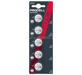 DURACELL PROCELL gombelem CR2032, lítium, 5db/csomag PROCELL-CR2032-5PK small