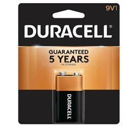 DURACELL tartós elem (6LR61, 9V, alkáli) 1db/csomag MN1604 small