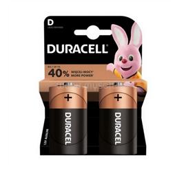 DURACELL tartós elem (D, LR20, 1.5V, alkáli) 2db/csomag MN1300 small