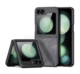 DUX DUCIS Samsung Z Flip7 FE / Z Flip6 AIMO szilikon telefonvédő ütésállóság, hullám, FEKETE GP-159243 small