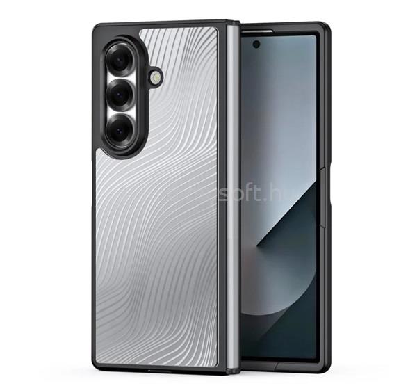 DUX DUCIS Samsung Z Fold7 AIMO szilikon telefonvédő ütésállóság, hullám, FEKETE