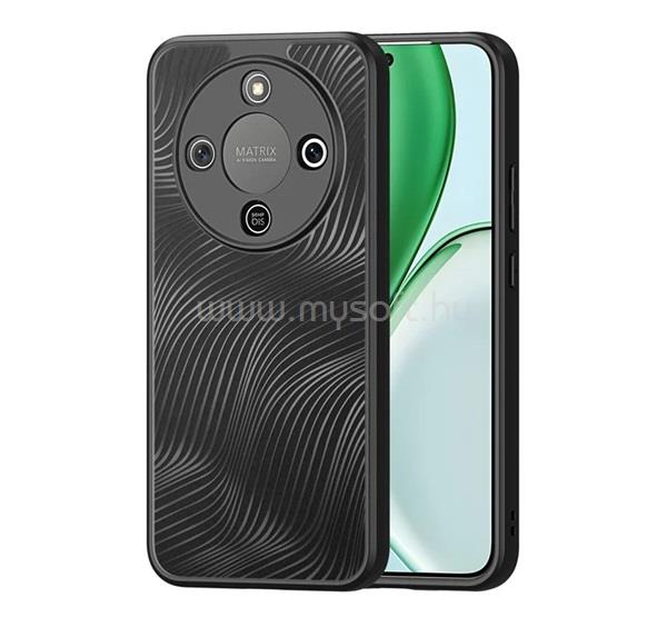 DUX DUCIS Honor Magic 8 Lite DUX DUCIS AIMO szilikon telefonvédő ütésállóság, hullám, FEKETE
