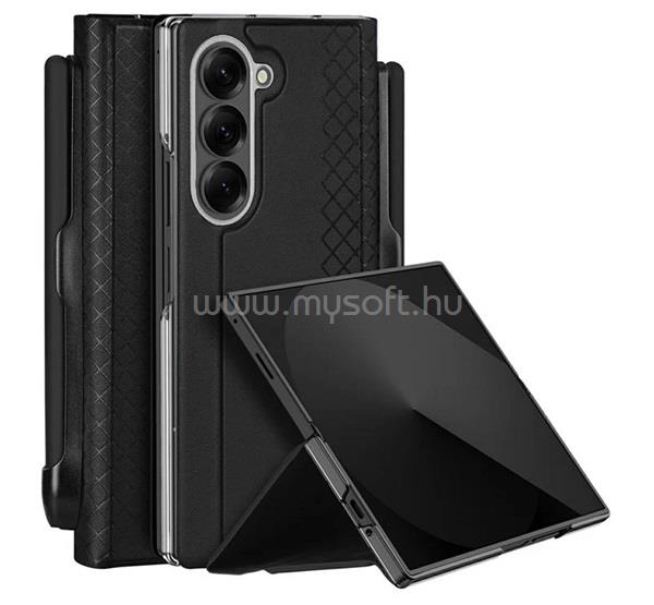 DUX DUCIS Samsung Z Fold7 BRIL műanyag telefonvédő ütésállóság, rombusz, FEKETE