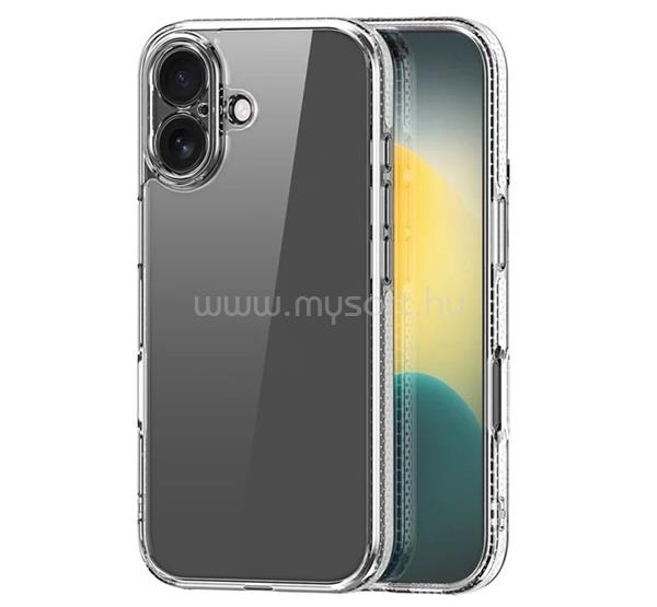 DUX DUCIS iPhone 17 DUX DUCIS CLIN szilikon telefonvédő ütésállóság, légpárnás sarok, ÁTLÁTSZÓ