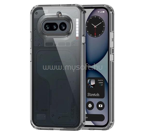 DUX DUCIS Nothing Phone 4a CLIN szilikon telefonvédő ütésállóság, légpárnás sarok, ÁTLÁTSZÓ