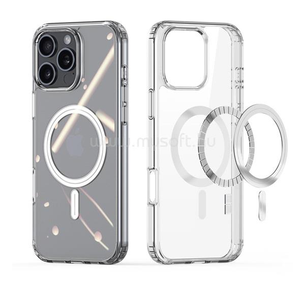 DUX DUCIS iPhone 16 Pro DUX DUCIS CLIN szilikon telefonvédő ütésállóság, MagSafe, ÁTLÁTSZÓ