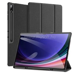DUX DUCIS Samsung Tab S10 Ultra LTE / Tab S10 Ultra WIFI DOMO tok álló, bőr hatású aktív FLIP, ceruza tartó, FEKETE GP-162913 small