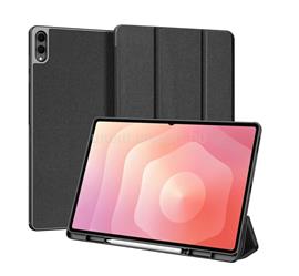 DUX DUCIS Samsung Tab S11 Ultra 5G / Tab S11 Ultra WIFI DOMO tok álló, bőr hatású aktív FLIP, ceruza tartó, FEKETE GP-176833 small